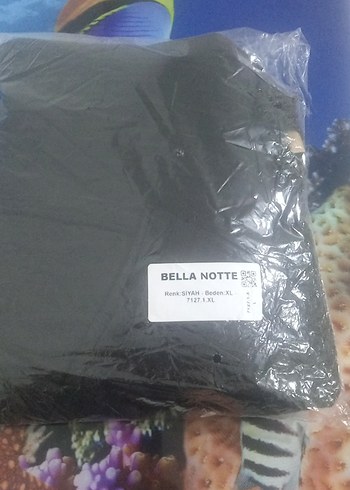 Kadın Siyah Piliseli gecelik - Görsel 6