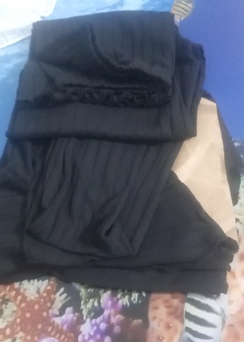 Kadın Siyah Piliseli gecelik - Görsel 5