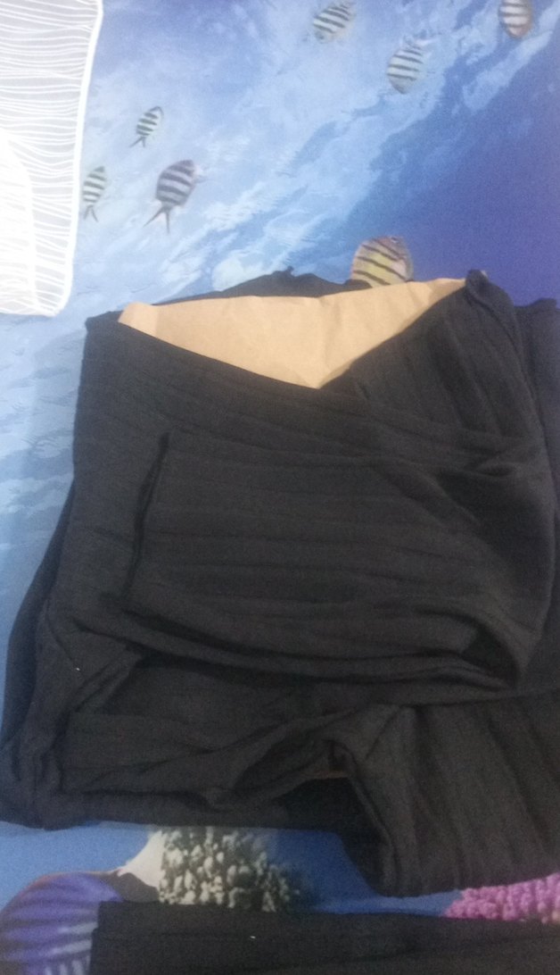 Kadın Siyah Piliseli gecelik - Görsel 2