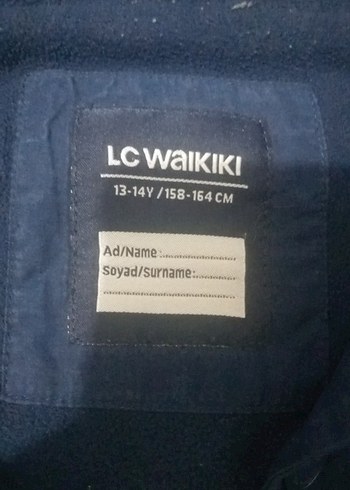 Düğmeli uzun Kollu Erkek Mavi Midi Mont 2 kez kullanilmistir - Görsel 3