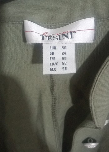 Düğmeli Kadın Midi Ceket Gri - Görsel 4