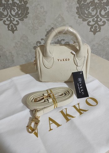 Vakko Krem Speedy Çanta