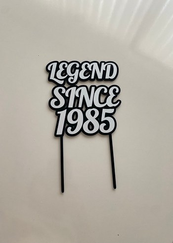1985 Doğumlu Efsane Erkek Rozeti
