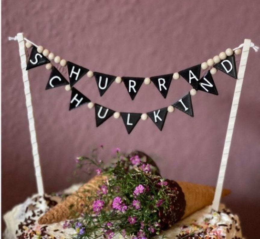 Renkli Happy Birthday Parti Bayrakları - Görsel 3