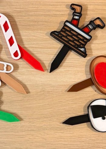 Noel dekorasyon pasta süsü - Görsel 2