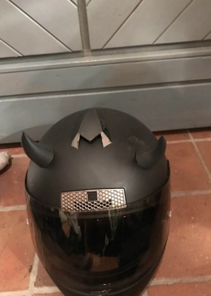 Kask deredevil boynuzu - Görsel 2