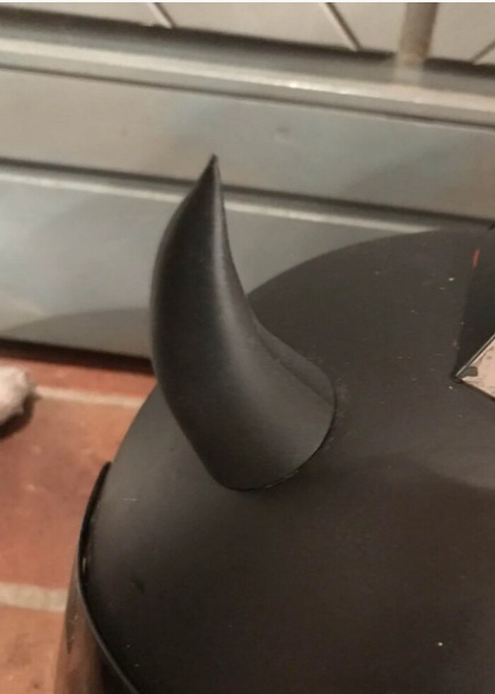 Kask deredevil boynuzu - Görsel 3