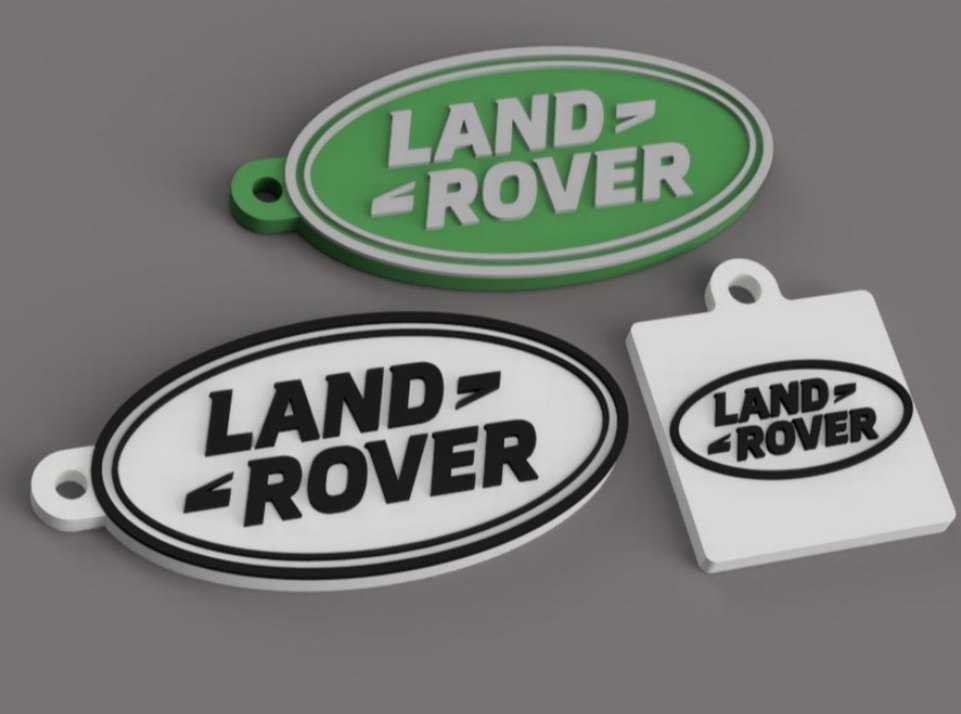 Siyah Land Rover Anahtarlık - Görsel 3