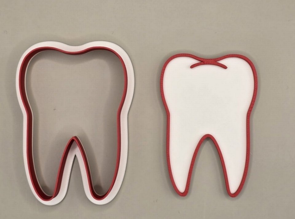 Çocuklar için Diş Şeklinde kurabiye kalıbı - Görsel 2