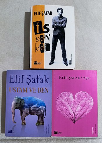 Elif Şafak 3 Roman Seti