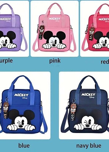 Mickey mouse anaokul çantası