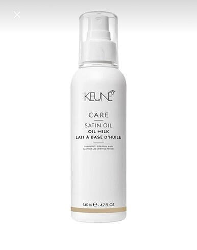 Keune satin oil kuru ve cansız saçlar icin bakım losyonu