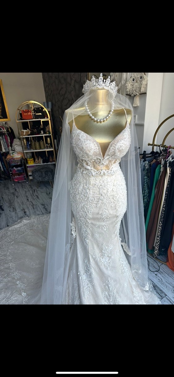 SM beden Taş ve boncuk detaylı balık model kuyruklu sıfırgelinlk - Görsel 3