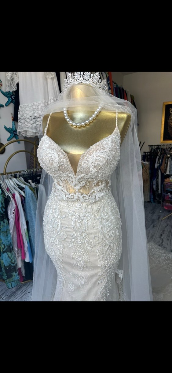 SM beden Taş ve boncuk detaylı balık model kuyruklu sıfırgelinlk - Görsel 2