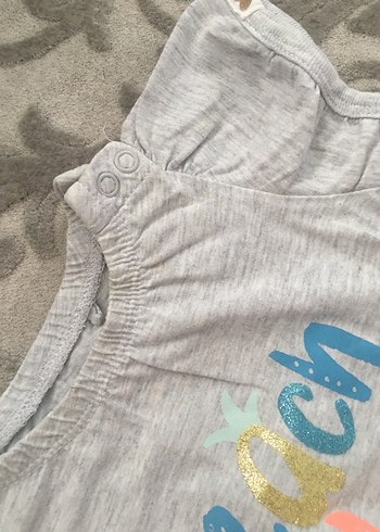 Kiz bebek tisört tulum - Görsel 2