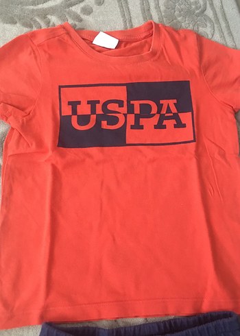 USPA  Çocuk Tişört ve Şort Takımı - Görsel 2