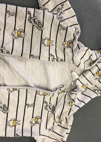 Bebek Fermuarlı Kapüsonlu sweat ceket