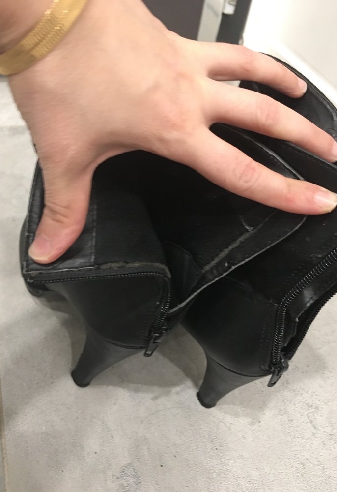 Siyah Stiletto Topuklu Kadın Bot cizme - Görsel 4