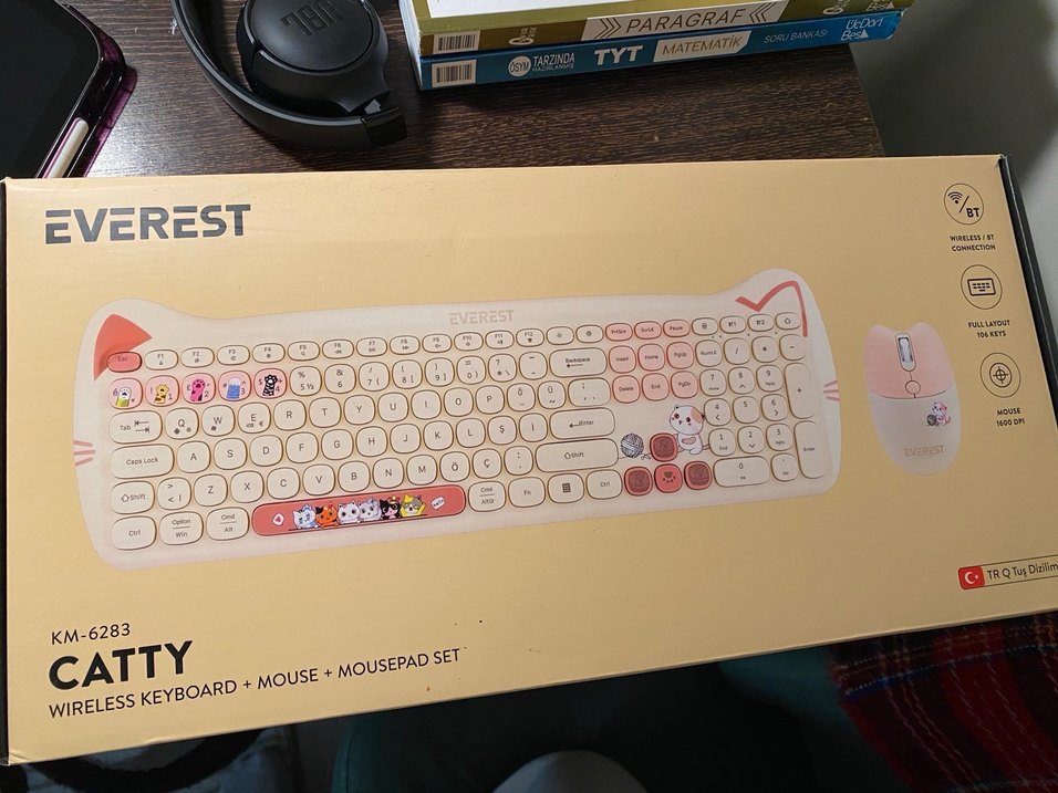 Everest Catty Bluetooth Klavye - Görsel 2