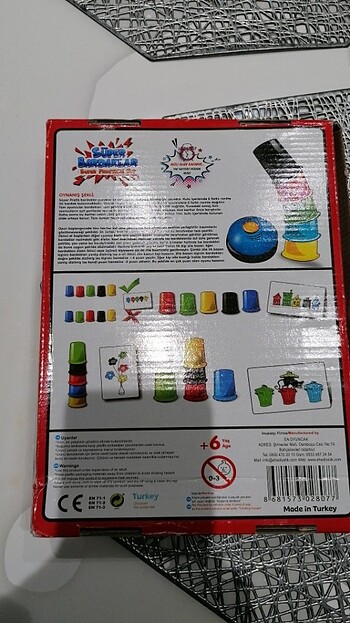  Beden Renk Eğitici oyuncak