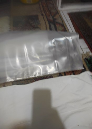 Beyaz  kalın naylon torba klisu 60tl. - Görsel 2