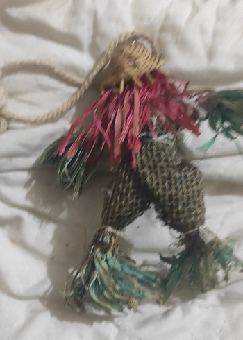 Renkli Keten Bebek Oyuncak - Görsel 2