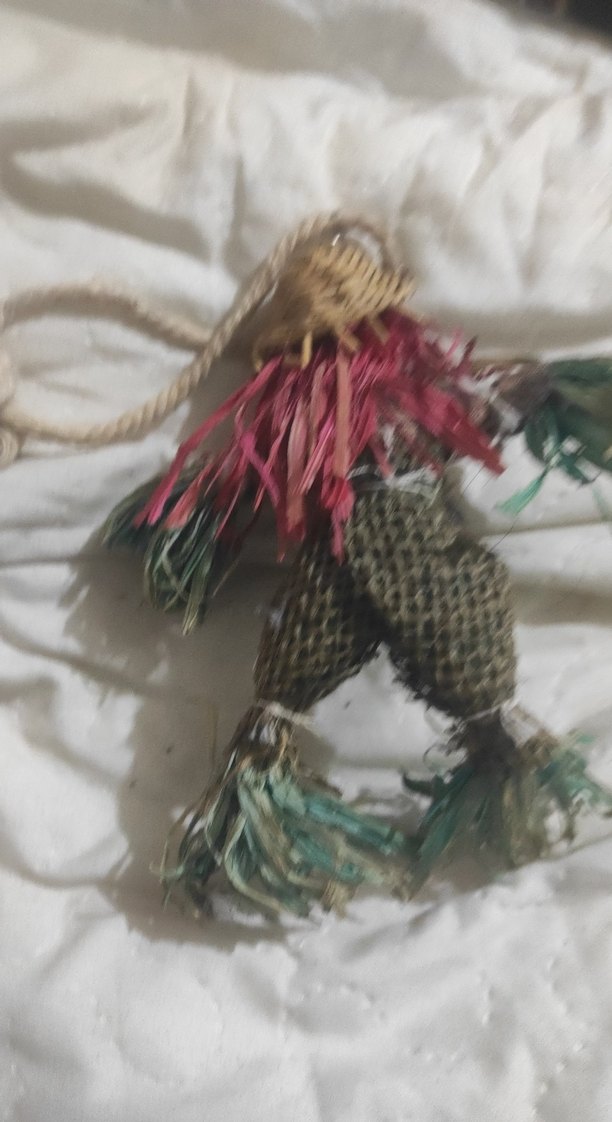 Renkli Keten Bebek Oyuncak - Görsel 2