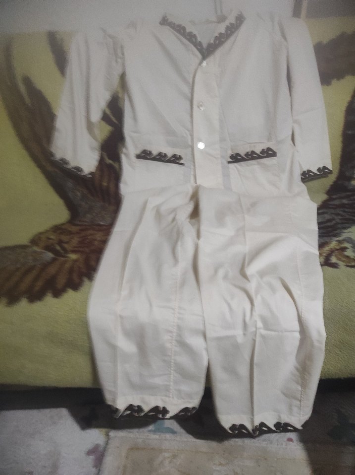 takım alt üst el işlemeli  nostaşik eskilerden . - Görsel 3