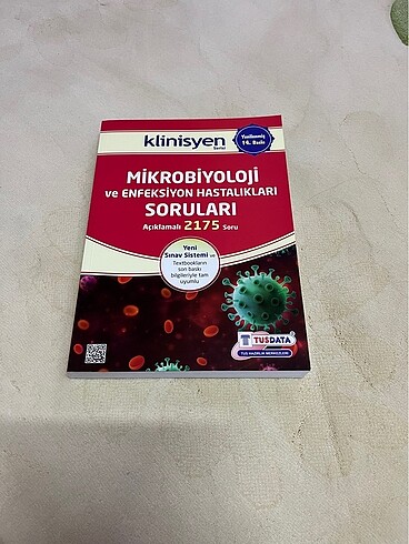Klinisyen Mikrobiyoloji Soruları 14. Baskı