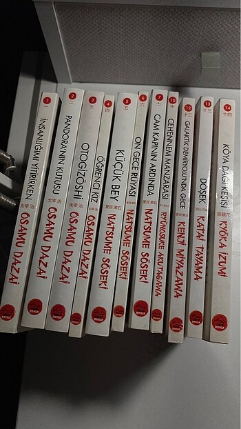 Japon klasikleri 11 adet
