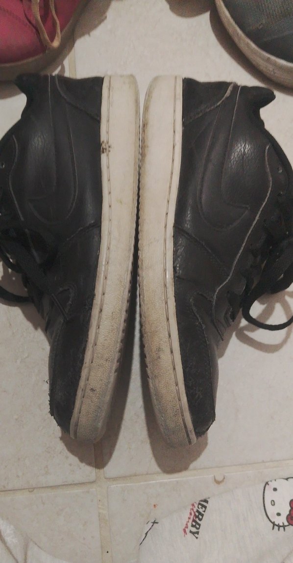 Erkek Siyah Spor Ayakkabı Bağcığı - Görsel 4