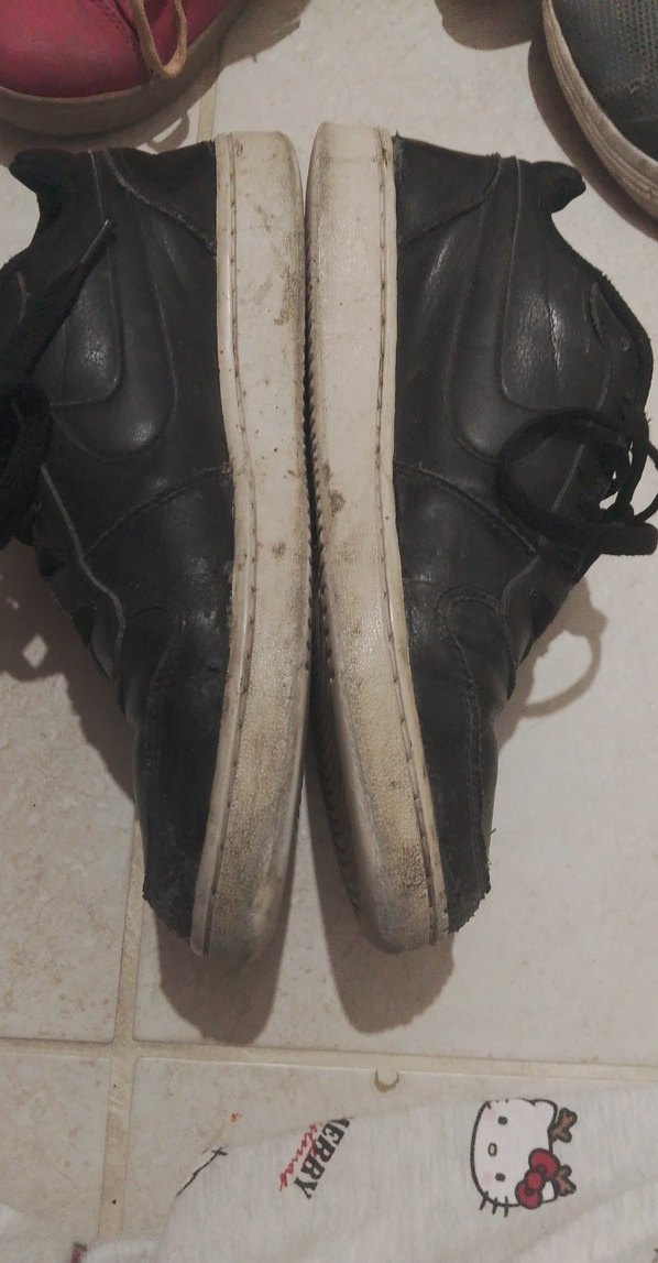 Erkek Siyah Spor Ayakkabı Bağcığı - Görsel 5