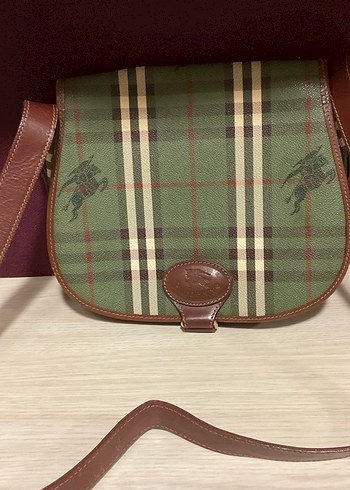 Burberry orijinal vintage canta
