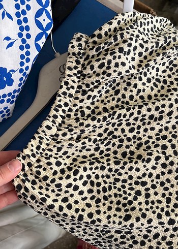 Leopar Desenli Mini Hamile Etek - Görsel 4