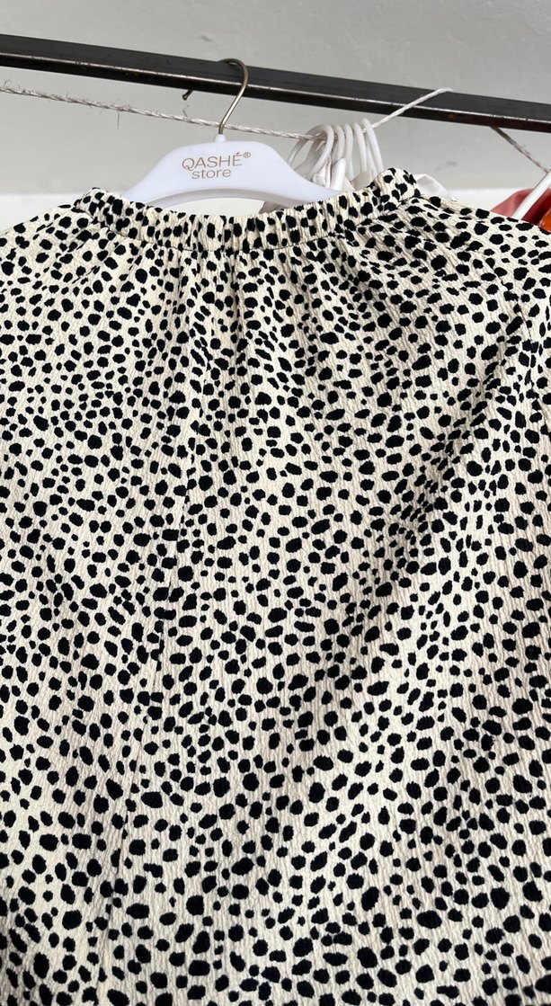 Leopar Desenli Mini Hamile Etek - Görsel 3