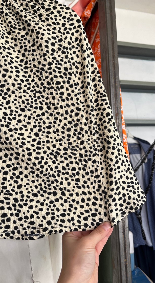 Leopar Desenli Mini Hamile Etek - Görsel 2