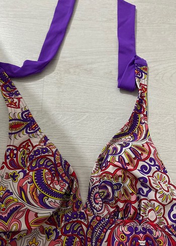 Renkli Bağlamalı İpli Bohem Mayo Üstü - Görsel 2