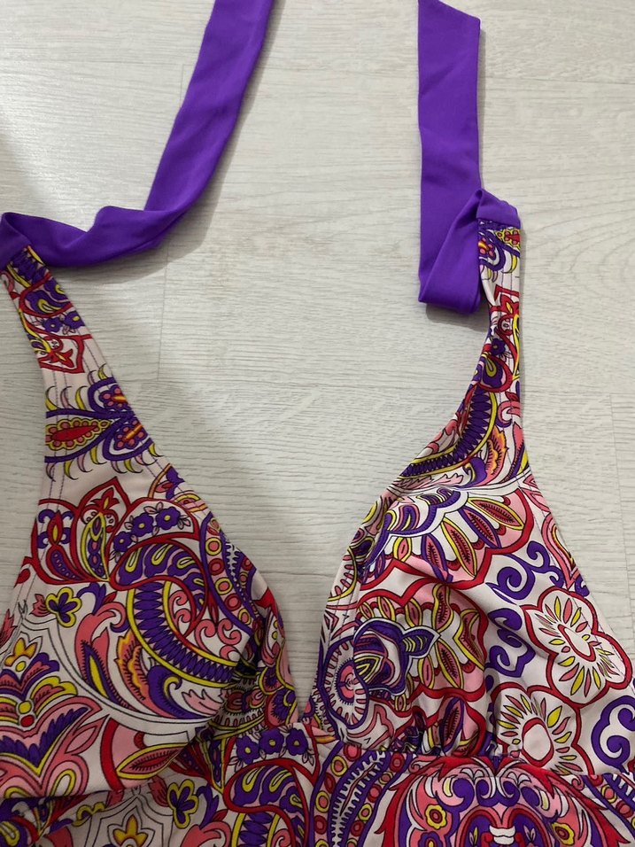 Renkli Bağlamalı İpli Bohem Mayo Üstü - Görsel 2