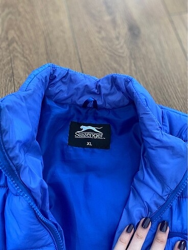 s Beden Slazenger Mavi Şişme Mont
