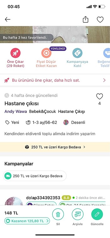 Yenidoğan Beden pembe Renk Hastane çıkışı