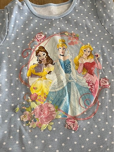 4 Yaş Beden 4-5 yaş kız çocuk pijama takımı