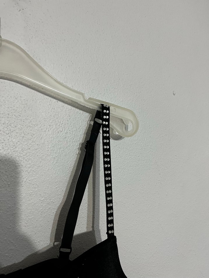 Dantelli Balenli Dolgusuz Fantezi Tişört Sütyen - Görsel 4