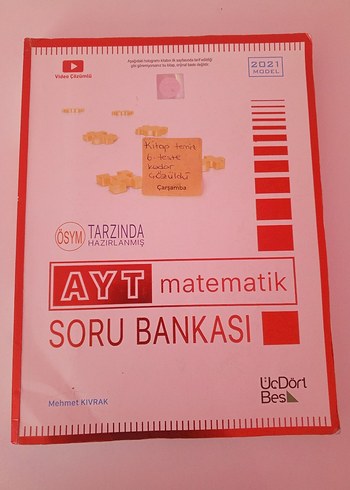 AYT Matematik Soru Bankası - Mehmet Kıvrak