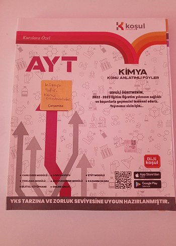 AYT Kimya Konu Anlatımlı Föyler