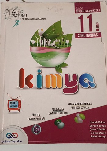 11. Sınıf Kimya Soru Bankası - Orbital Yayınları