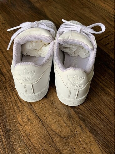 30 Beden beyaz Renk Adidas süperstar 30 no
