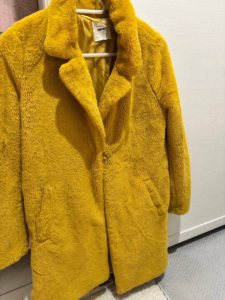 Koton Sarı kürk - Görsel 3