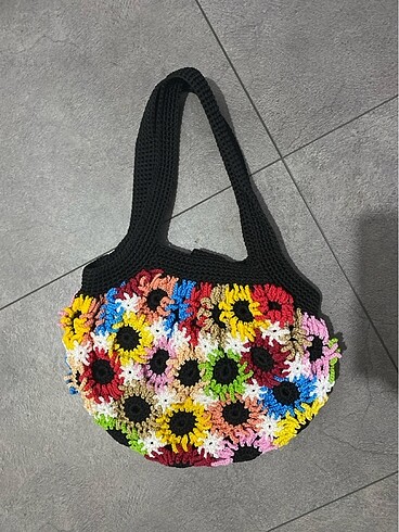  Beden çeşitli Renk El Örgüsü Çanta