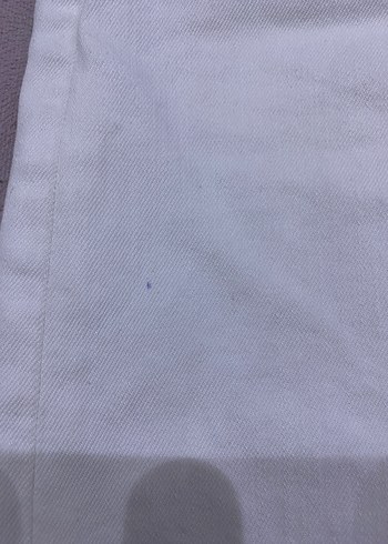 Diğer Beyaz Denim Midi Etek