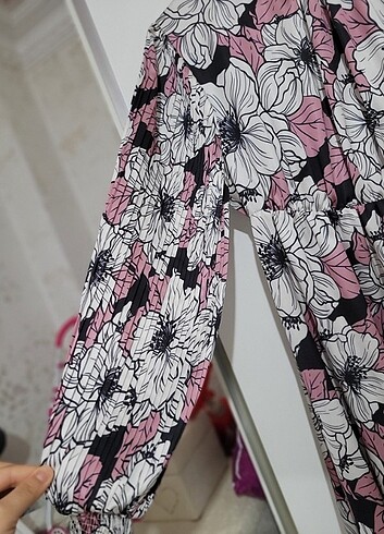 Saten elbise - Görsel 5